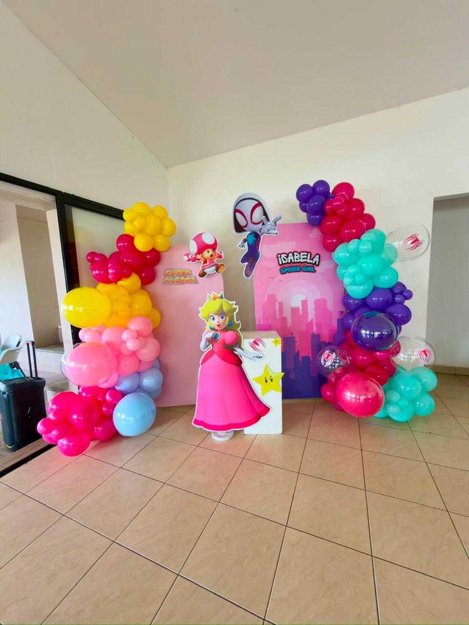 Cumpleaños infantil rosa