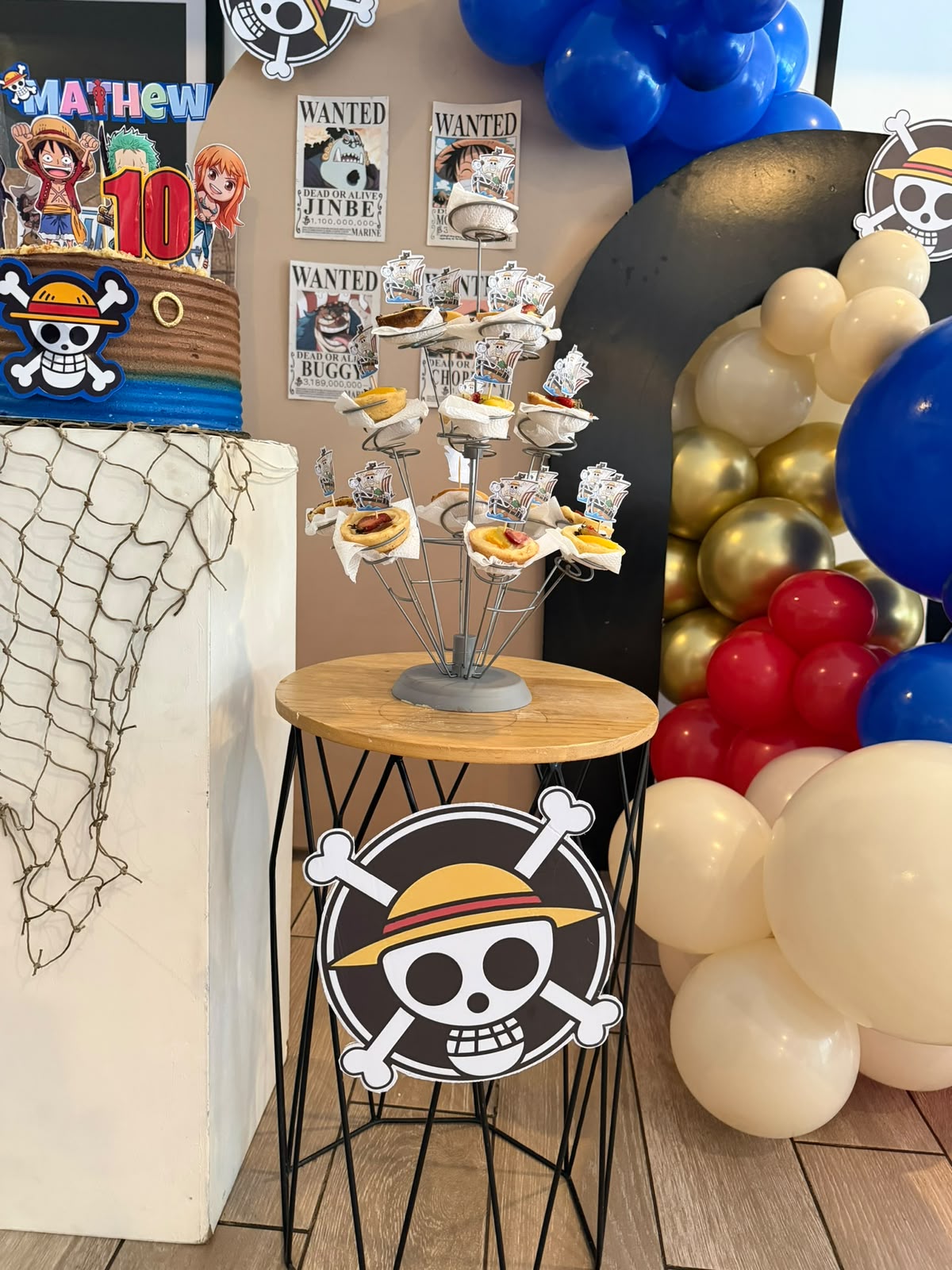 Mesa temática One Piece